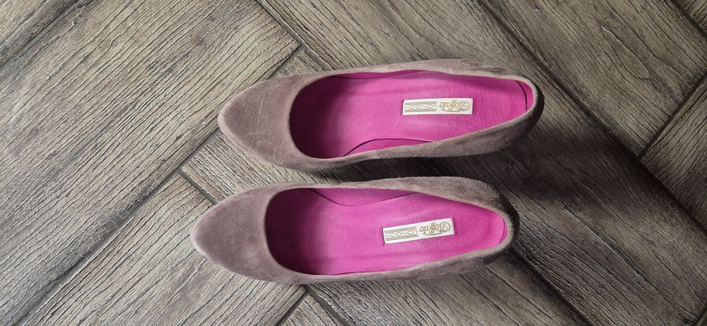 Pantofi piele întoarsă