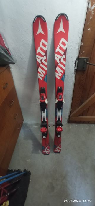 Детски ски 130 см. с щеки