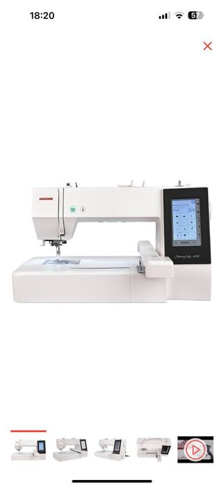 Вышивальная машинка Janome 500E
