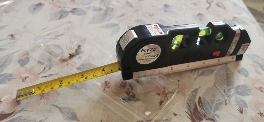 Nivel cumpănă, laser și ruleta