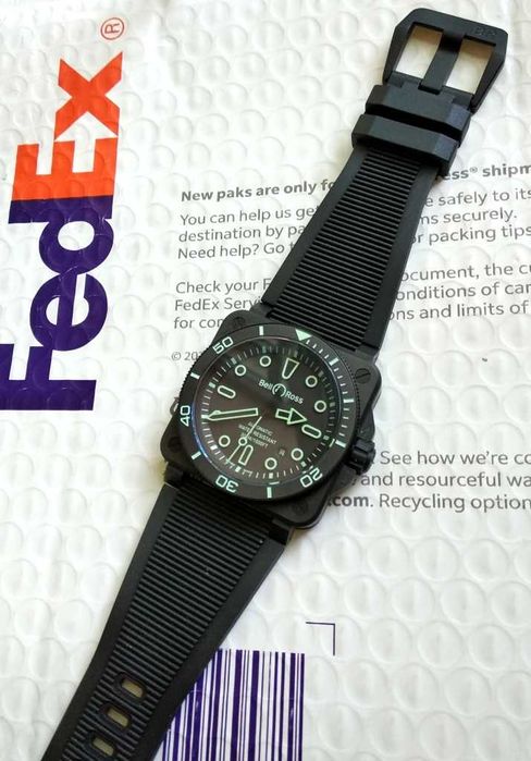 Керамические часы Bell & Ross