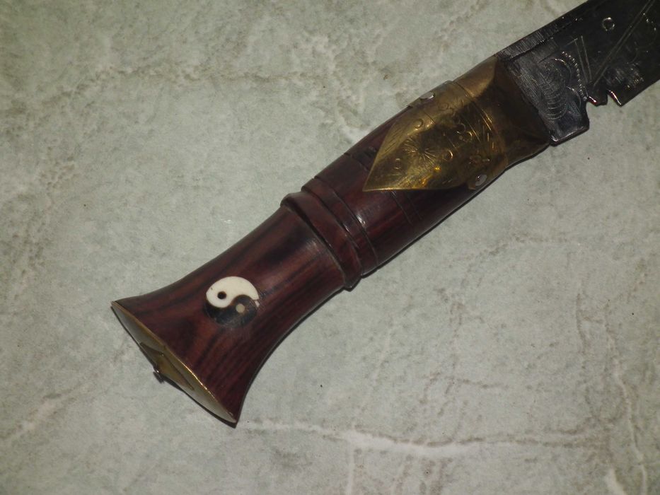 Cutit vintage maceta Kukri cutit Gurkha lamá gravatá nr.7
