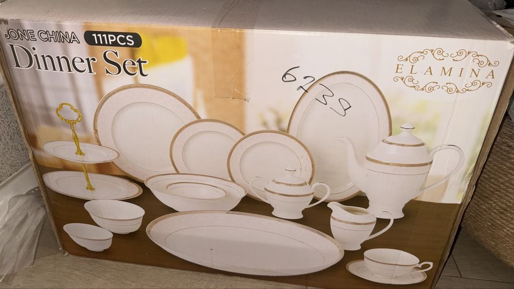 Продам новый сервиз. 111 предметов