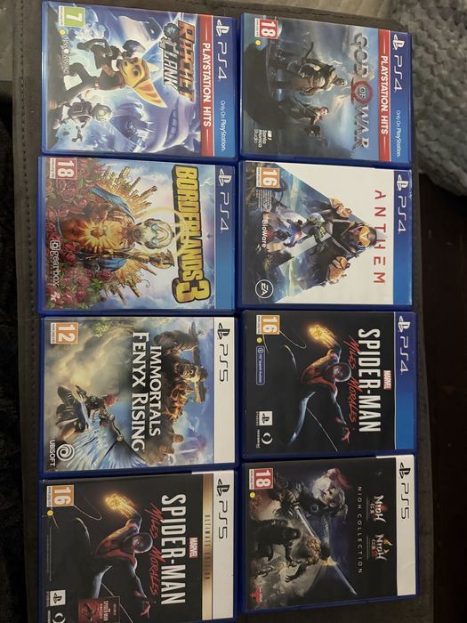 Продавам игри за Playstatcion 4,5 !
