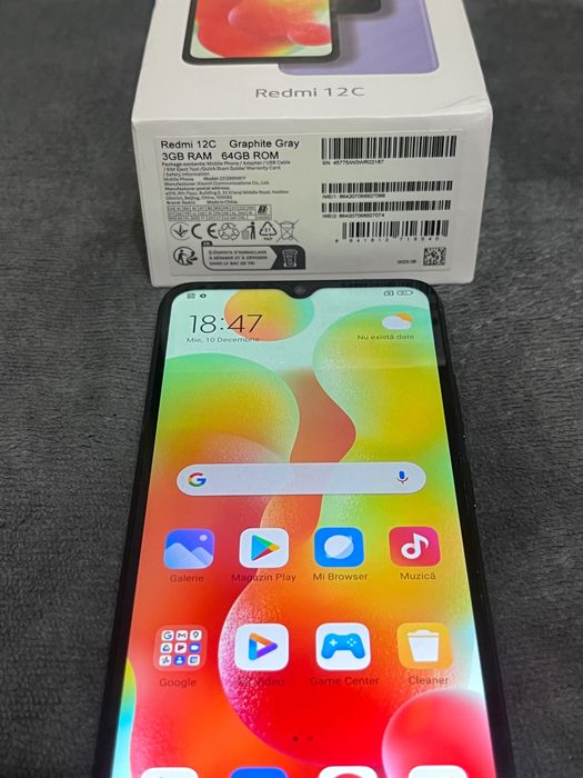 Vând Xiaomi Redmi 12C – 64GB; stare FOARTE BUNĂ