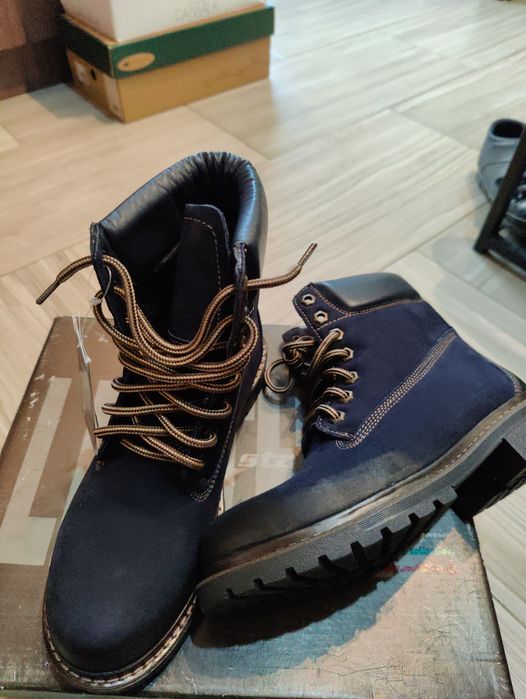 Зимни боти- 37 номер - естествен набук