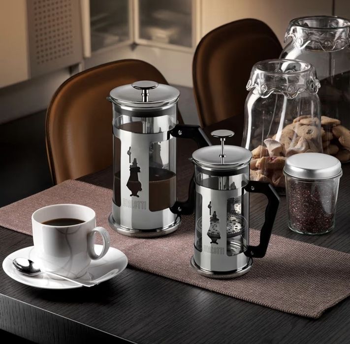 Френска преса Preziosa Bialetti 1 л,8 чаши,кафе,чай