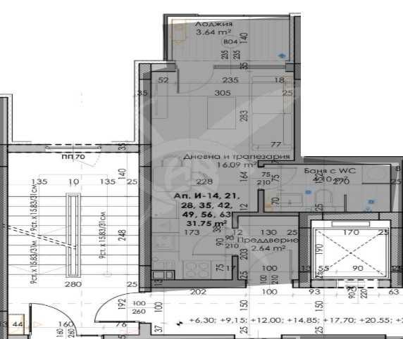 Продава се Едностаен апартамент в Пловдив, Южен - 39 кв.м за 699 €/кв.м - Снимка #3