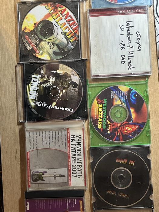 коллекция CD дисков