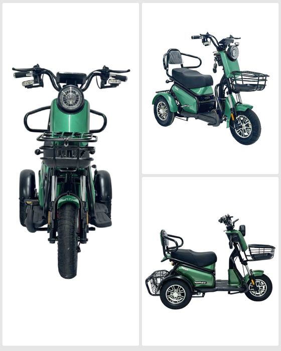 -23% Triciclu electric fara permis adulti si varstnici 600w 20ah NOU!