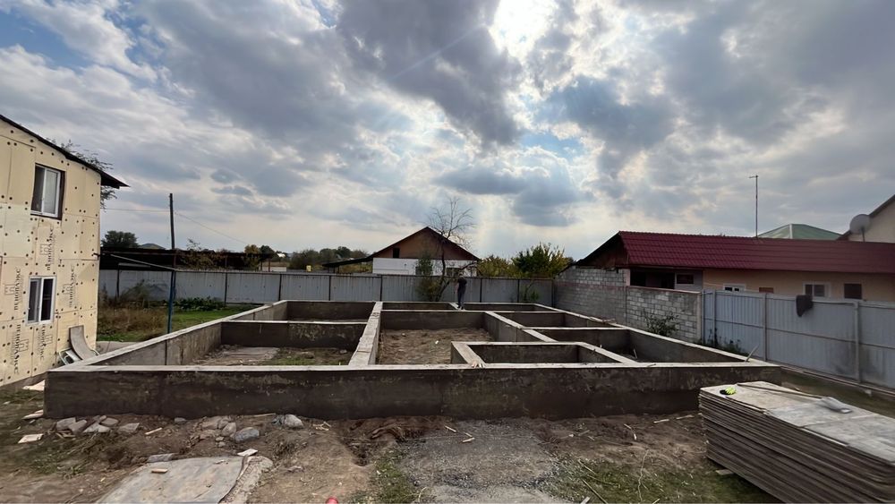 Заливаем ленточный фундамент!