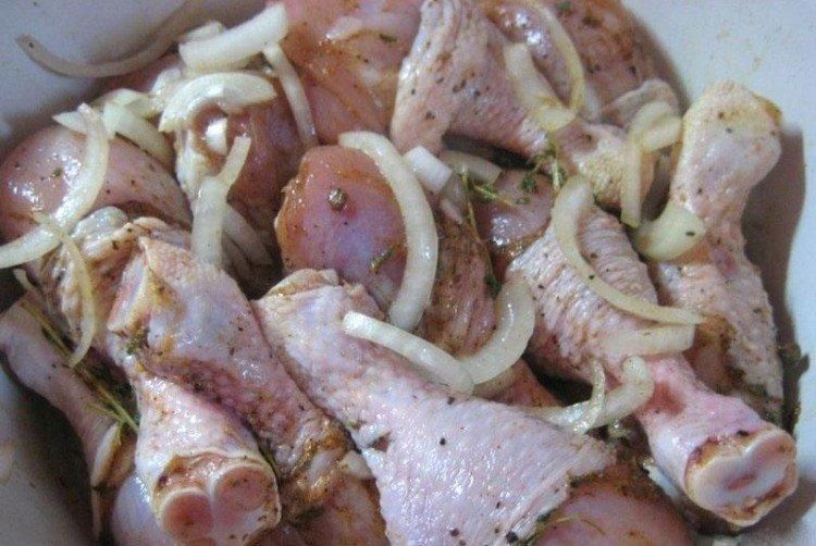 Маринованное мясо для шашлыка