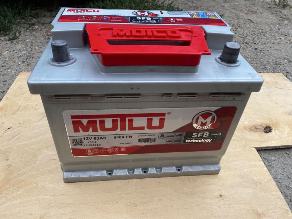 Аккумулятор Mutlu 12V 63Ah
