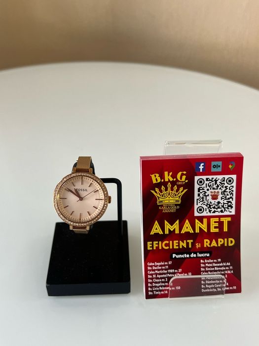 Fossil BQ3456 Amanet BKG