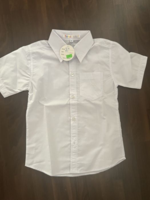 Tinuta de scoala camasa + pantalon 7 ani noi cu eticheta