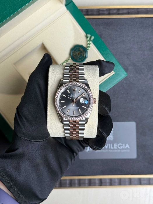 Rolex Datejust 36mm Steel and Everose Gold