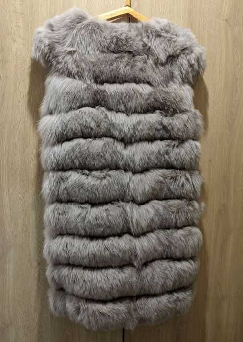 Новая меховая жилетка, Песец, xl