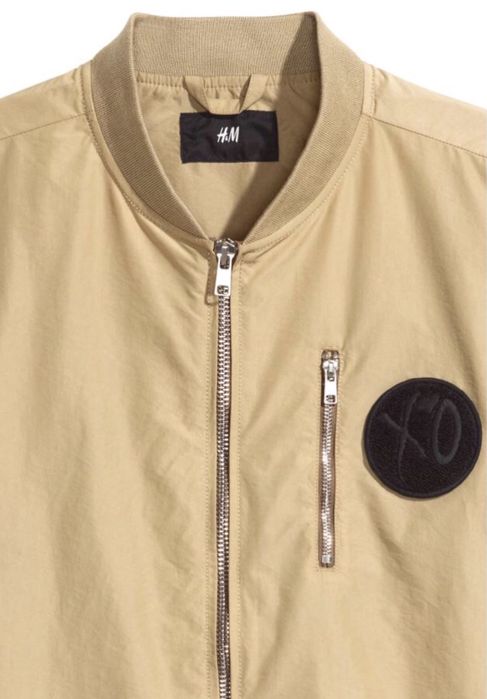 XO The Weeknd X H&M Bomber Jacket страхотно яке/бомър - L