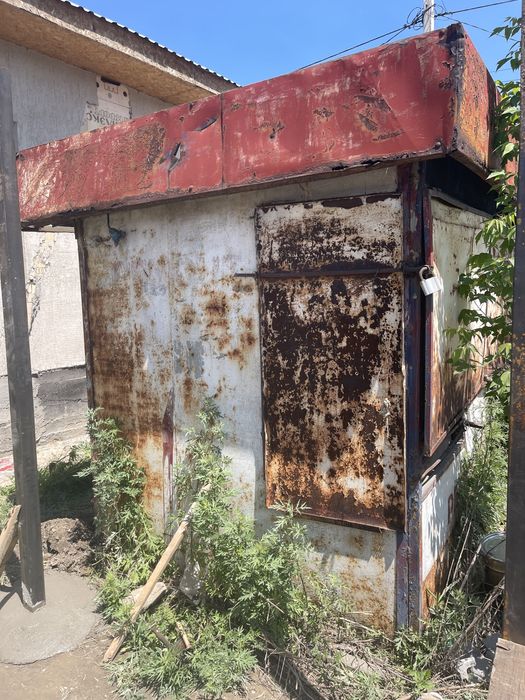 Будка металлическая продам