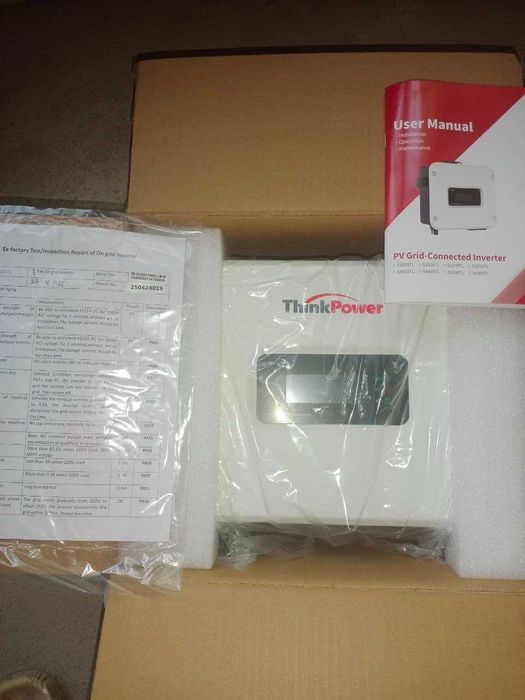 Quyosh invertor 3.3 kW. OnGRID. bir faza 220V, Yangi,