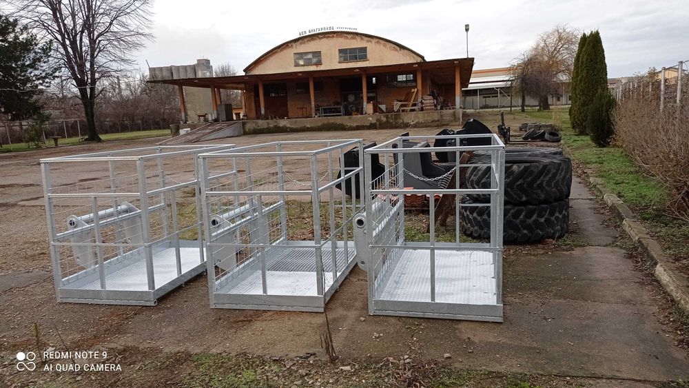 Manitou, JCB, Bobcat вишки,ножове,вилици,удължители,кофи за товарачи