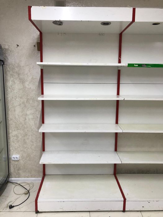 Стеллажи полки для магазина