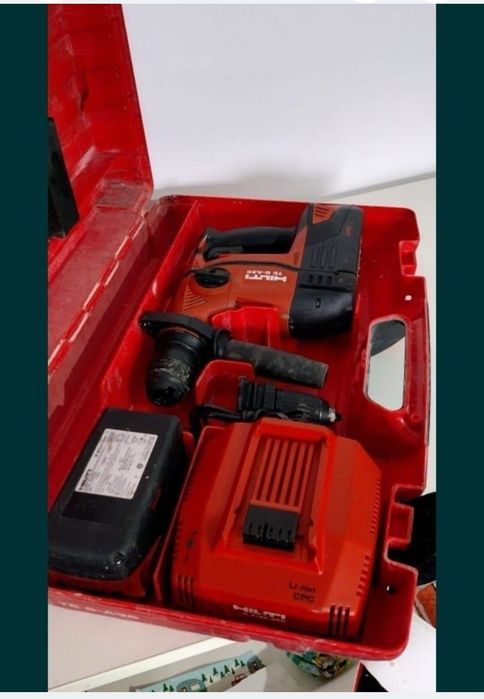 Hilti Te6 AVR2 la cutie cu 2 acumulatori mandrina și încărcător rapid  picamer rotopercutor bormașini cu bătaie