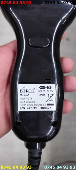 cititor scanner BIRCH  CD 108eB pe usb