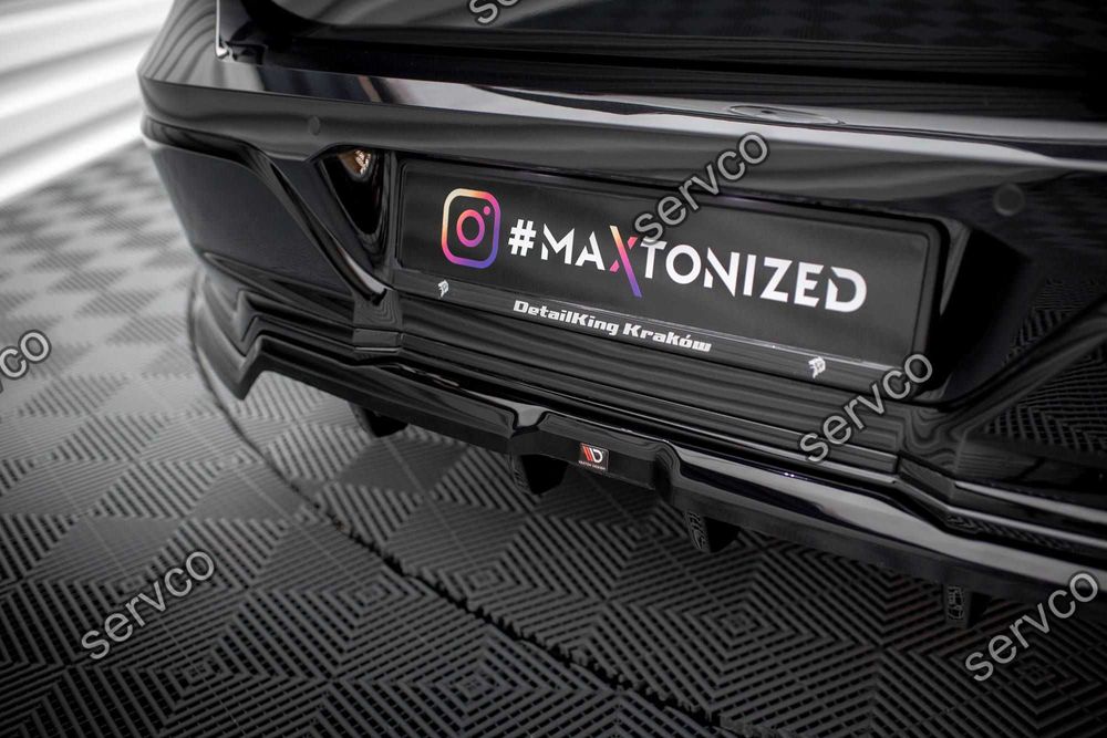 Prelungire bara spate Bmw Seria 7 G70 M-Pack 2022- v1 - Maxton Design