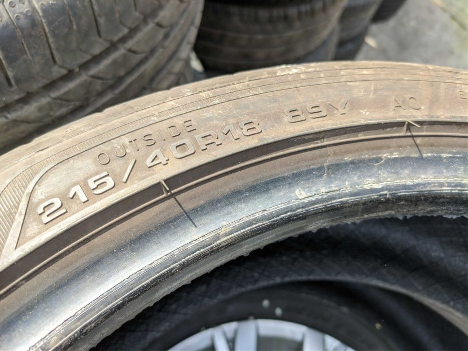 2бр Летни гуми 215 40 18 - Goodyear