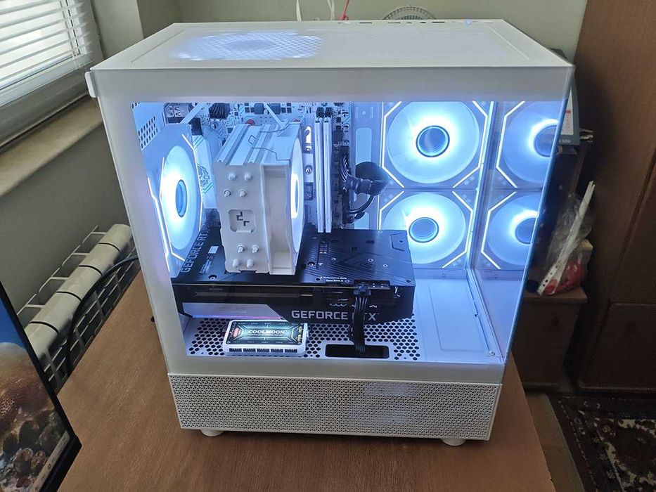 Геймърски компютър, Rtx 3060Ti, Ryzen 5600x, 32gb Ram, 1tb Nvme ssd