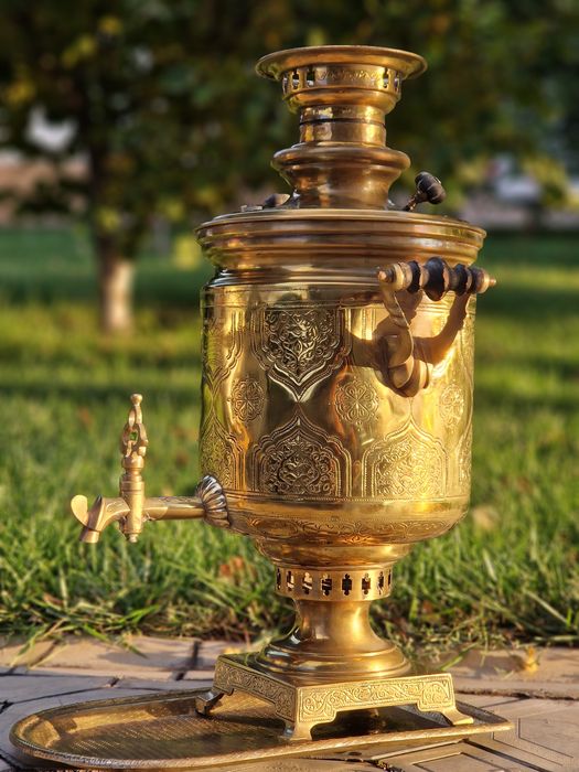 Самовар Баташев 19 века 8 литров