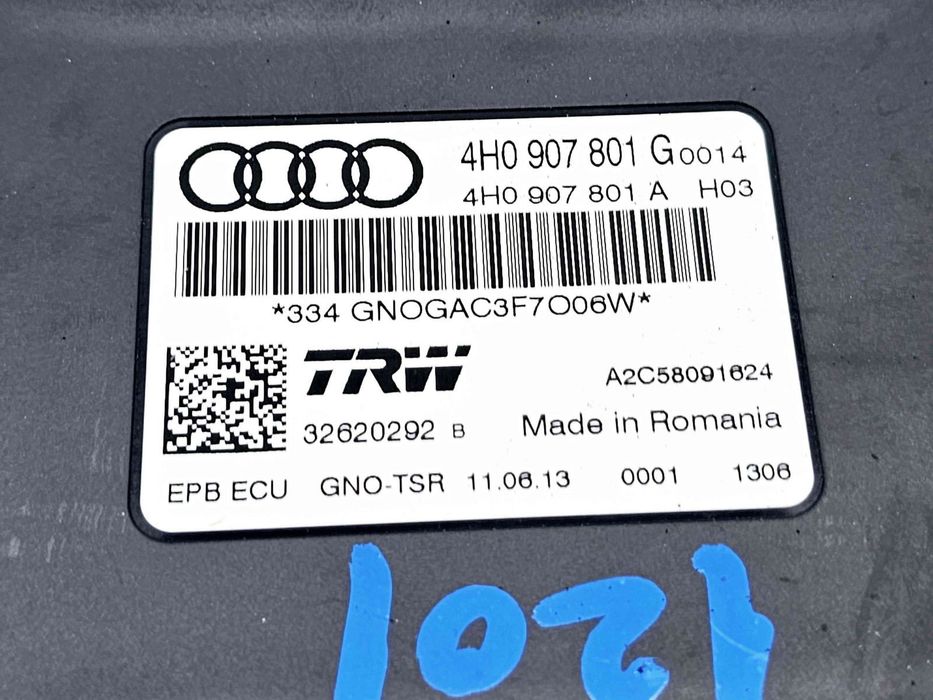 Calculator frana de mana AUDI A8 (4H) [Fabr 2010-2017] 4H0907801G 2.0