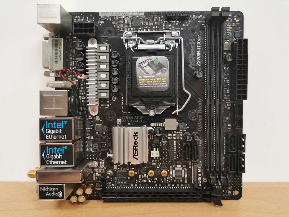 Asrock Z270M-ITX/ac дънна платка за Intel процесори сокет 1151