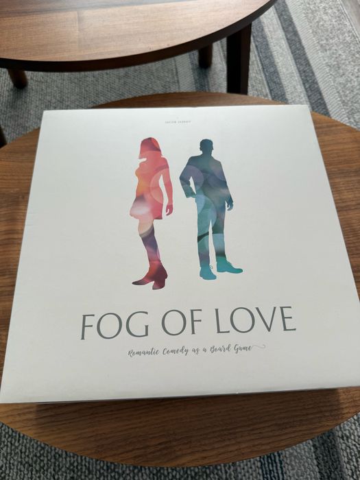 Board games: Fog of Love, Splendor, Hive