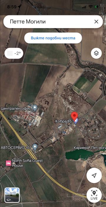 Продава се Парцел в София, Орландовци - 2250 кв.м за 89 €/кв.м - Снимка #1