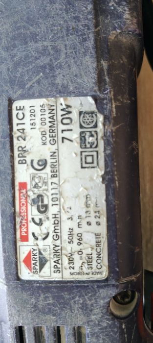 Перфоратор Sparky BPR241 CE