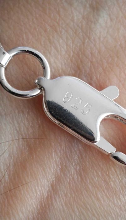 Brățară argint 22G, marcat 925 Italy