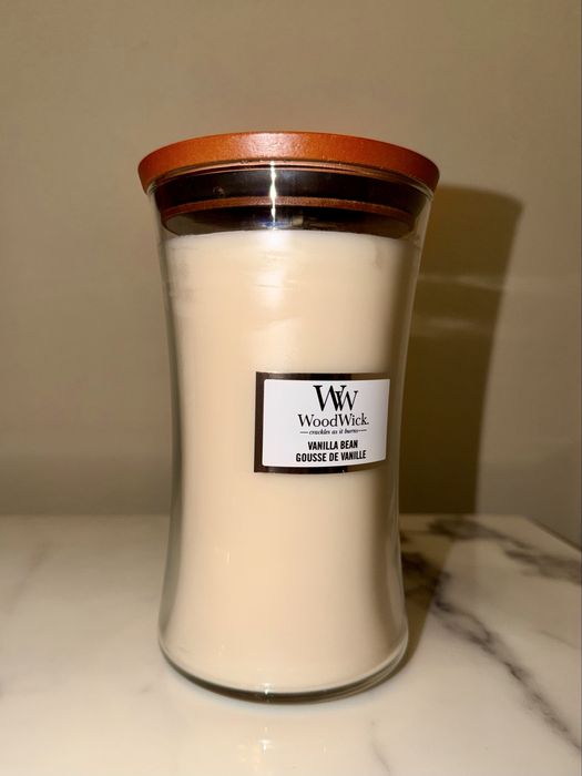 Woodwick Ароматна Свещ Vanilla Bean 590 gr
