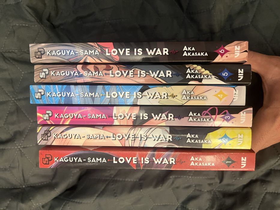 Manga kaguya sama love is war vol 1-6