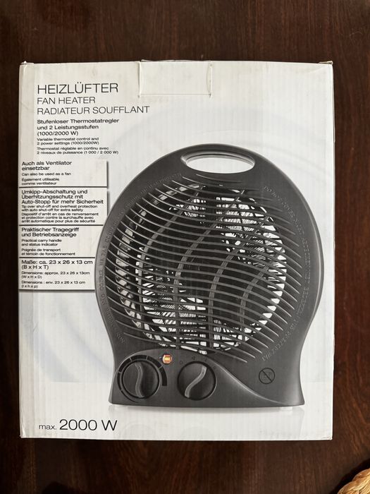 Продавам вентилаторна печка