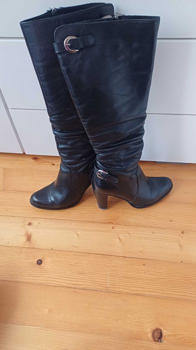 Дамски ботуши естествена кожа