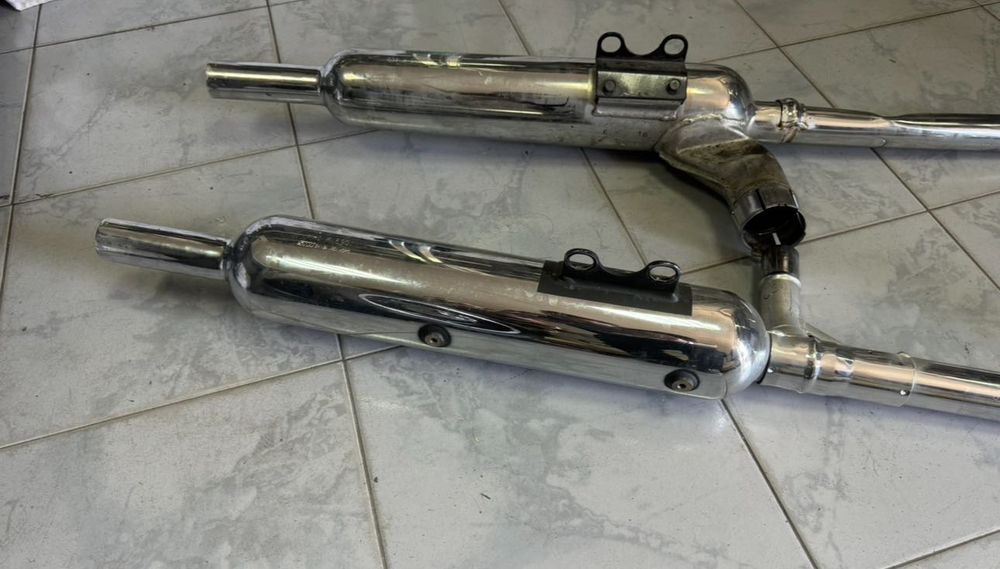 Оригинални OEM гърнета / ауспуси за Kawasaki W800 / генерация