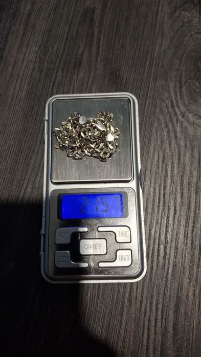 Златен Синджир Панцер Бяло Злато - 21.57гр 14к.