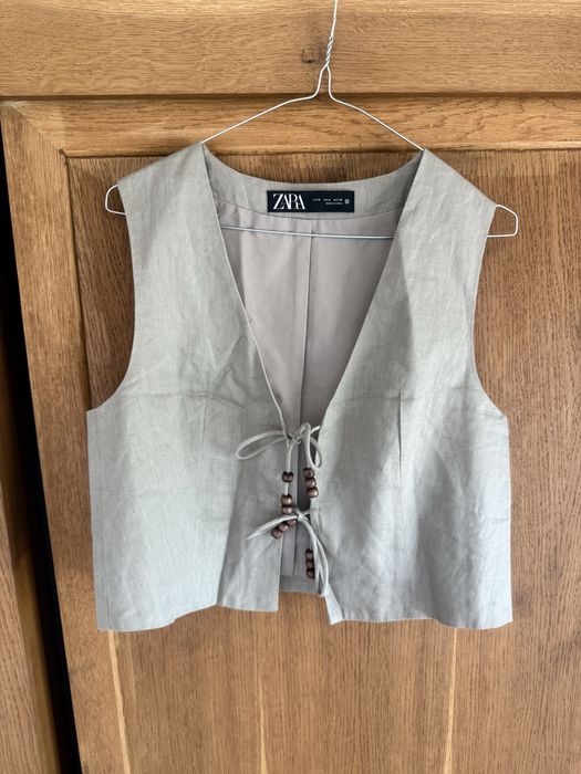 Zara елек 100% лен
