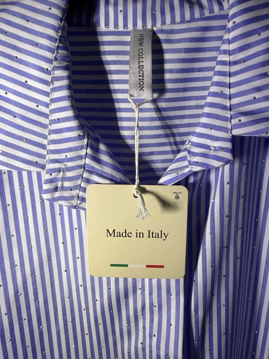 Camasa lunga cu strasuri marime universala