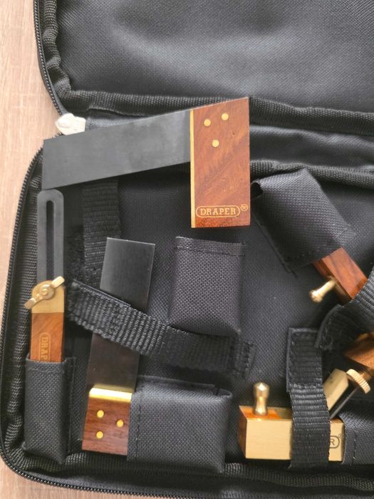 Set de prelucrare a lemnului în miniatură, 5 piese Draper 32272