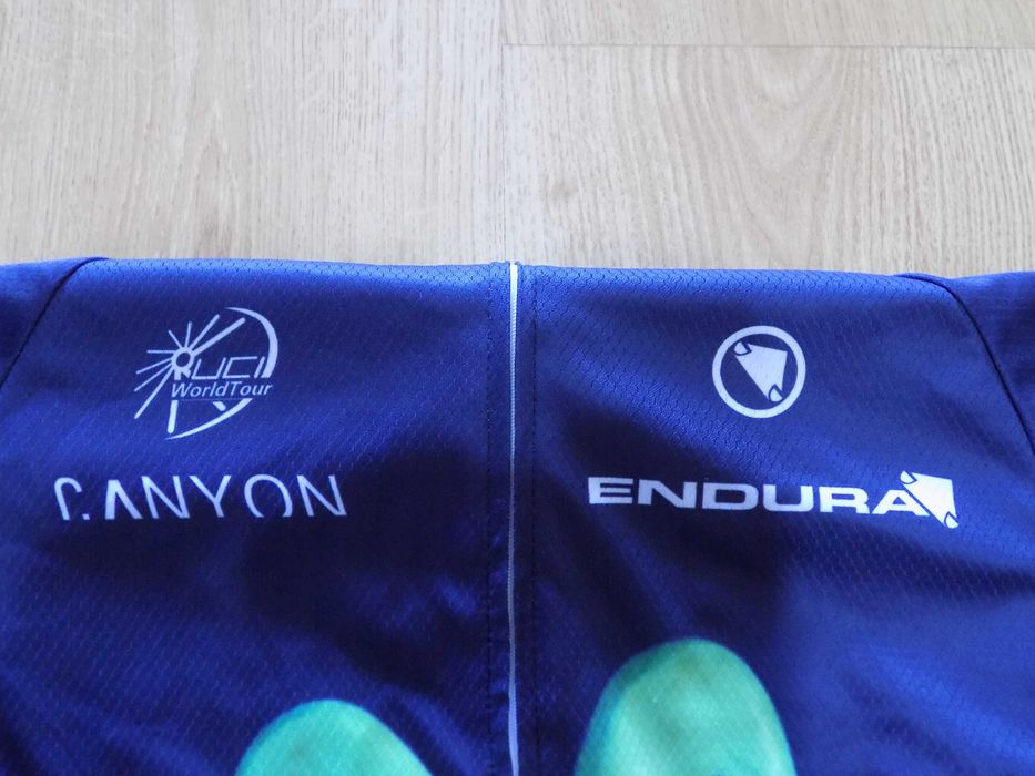 вело джърси bio racer/endura екип блуза оригинал колоездене мъжко XL/M