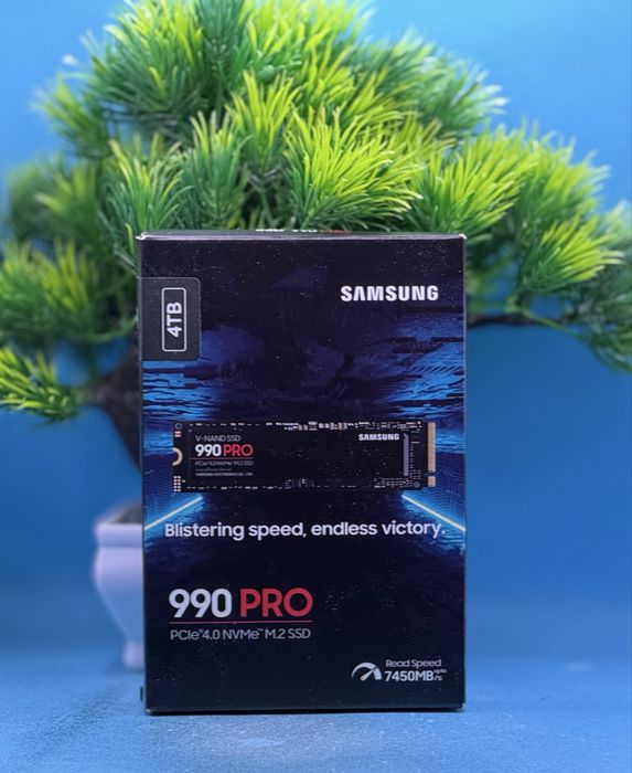 ЧИСТО НОВ SSD Samsung 990 PRO 4TB NVMe M.2 - ТОП производителност
