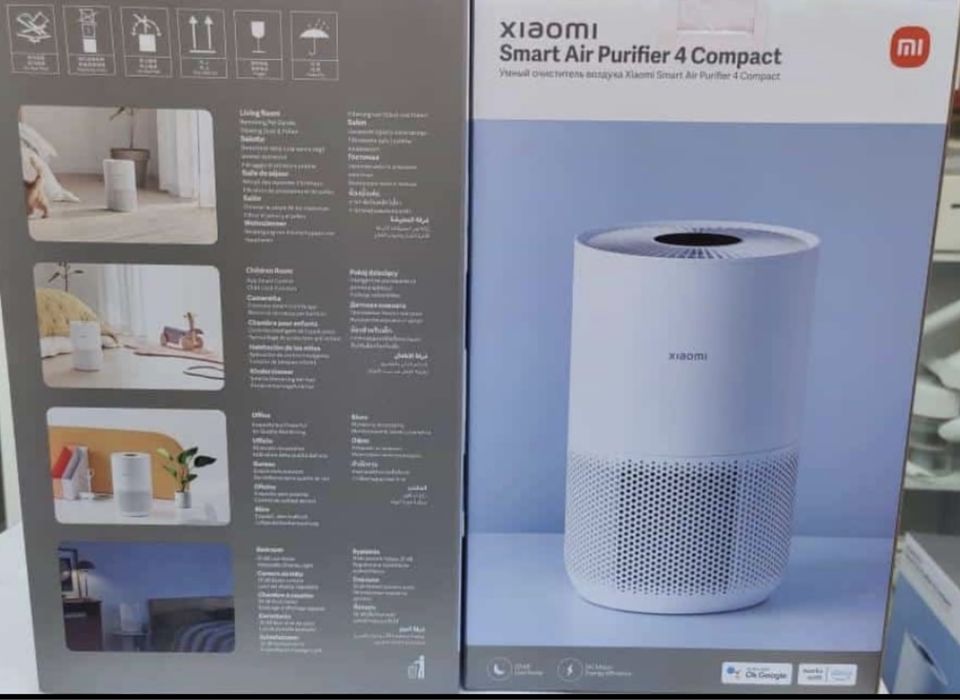 НОВИНКА! Умный очиститель воздуха Xiaomi Mi Air Purifier 4 Compact